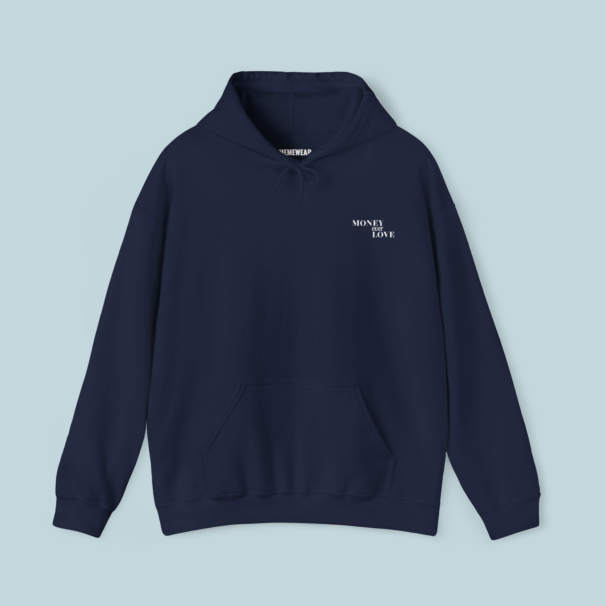 Money over Love Back/Front Print