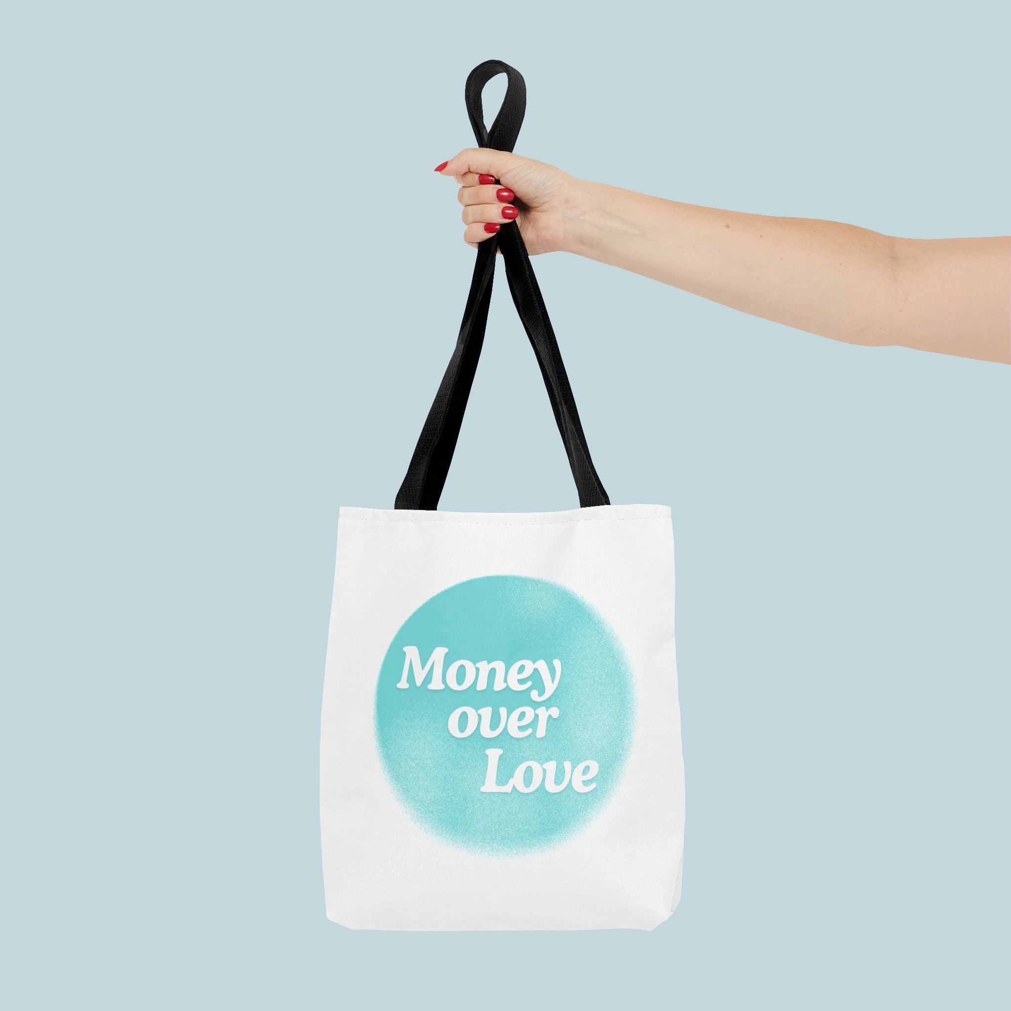 Money Over Love Tote Bag