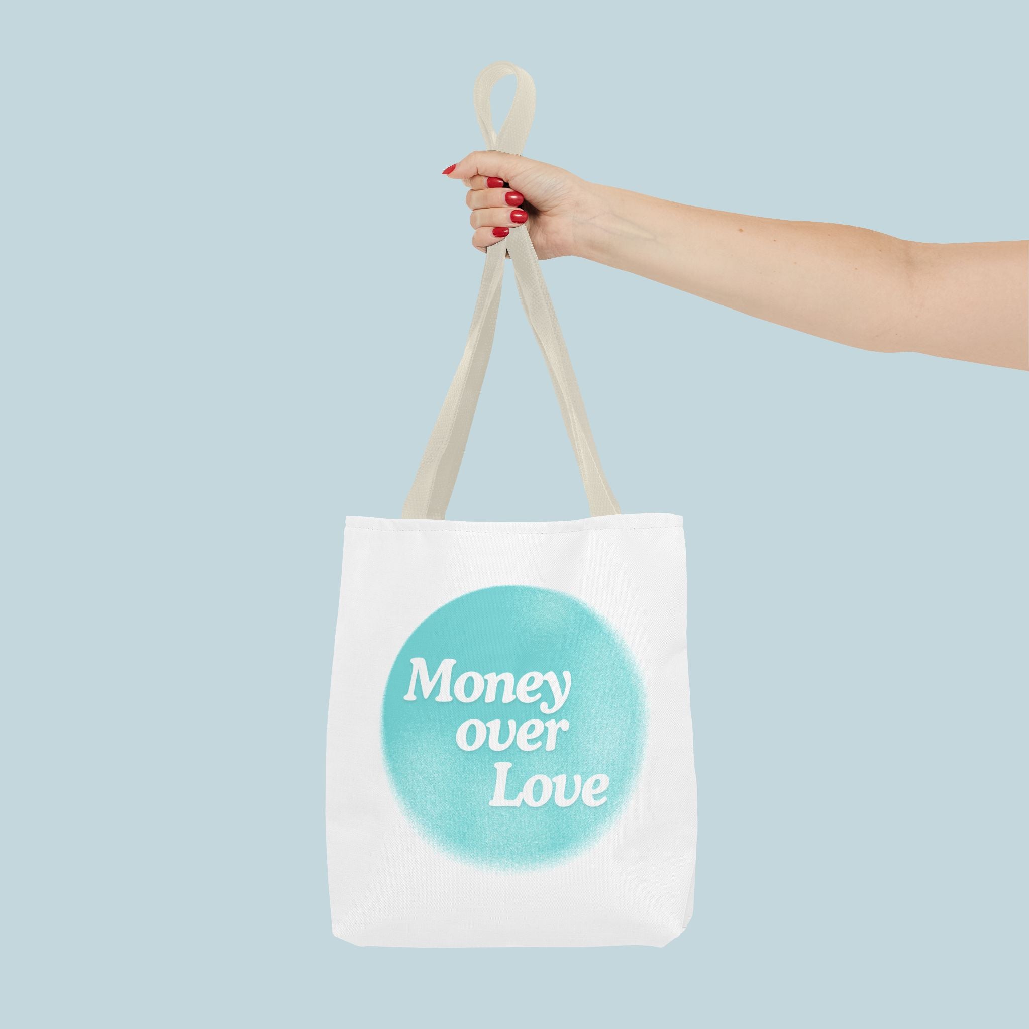 Money Over Love Tote Bag
