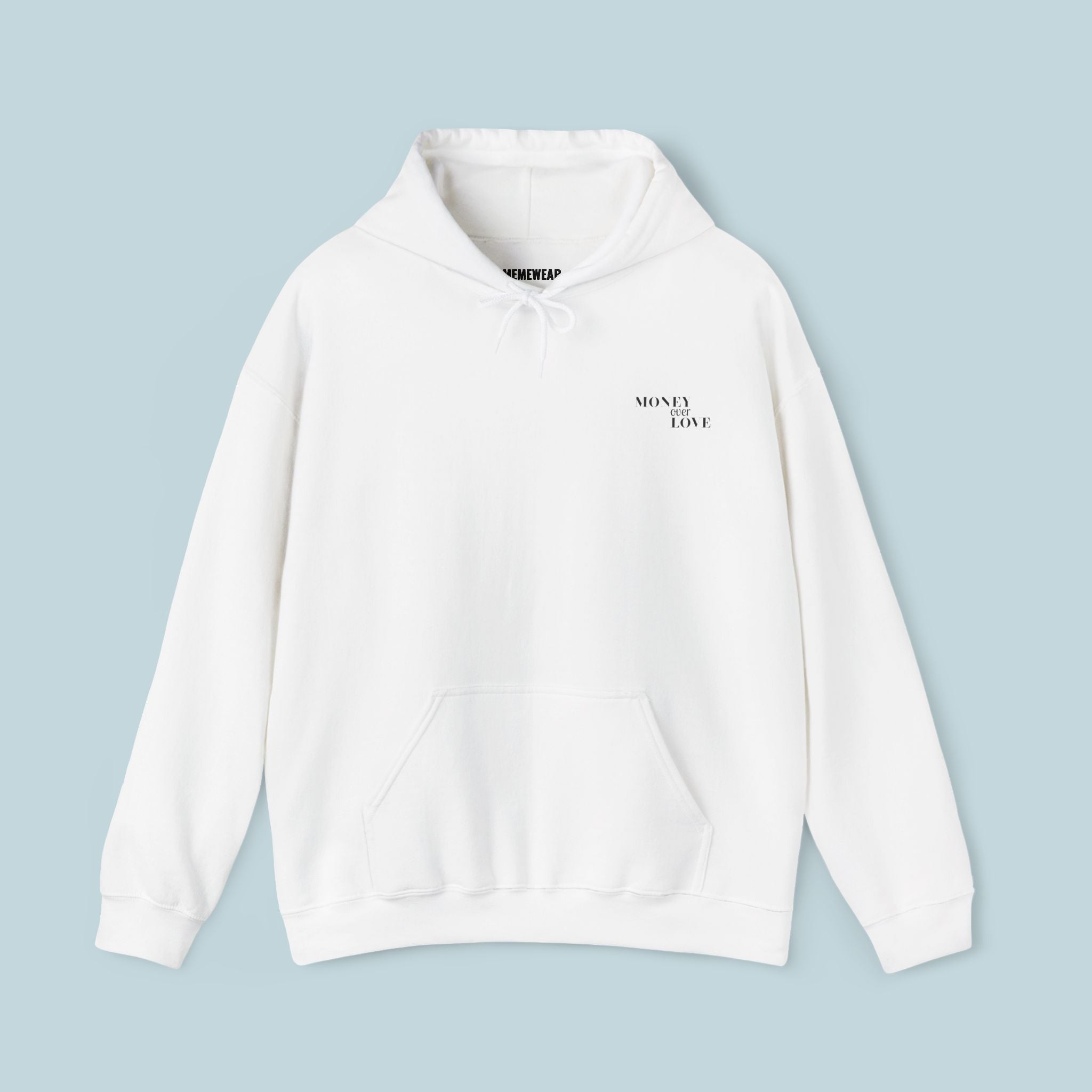 Money over Love Back/Front Print