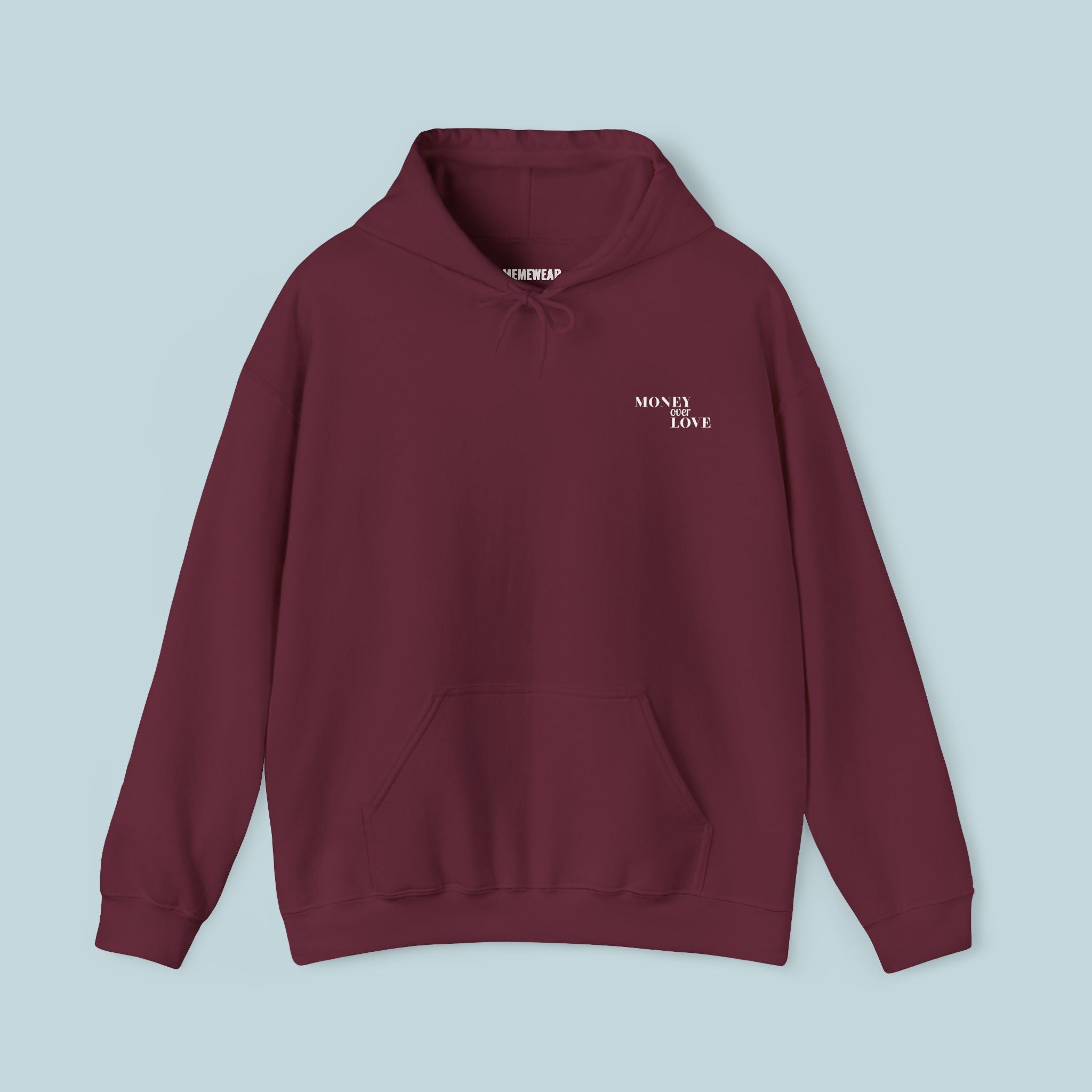 Money over Love Back/Front Print